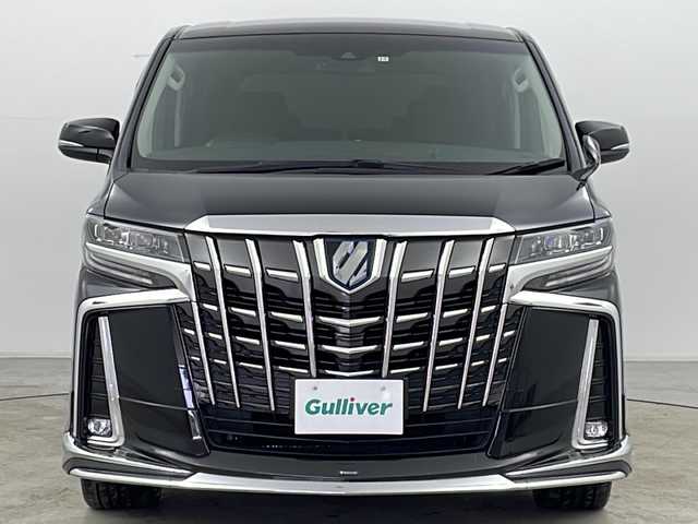 トヨタ アルファードハイブリット S 道央・札幌 2019(平31)年 5.7万km ブラック ・4WD/・純正ナビCD&DVD&SD&BT&フルセグTV/・LTA/・PKSB/・RSA/・クリアランスソナー/・レーダークルーズコントロール/・モデリスタフルエアロ/・純正フリップダウンモニター/・両側パワースライドドア/・バックカメラ/・ステアリングスイッチ/・純正フロアマット/・純正ドライブレコーダー/・100V1500W/・オートマチックハイビーム/・オートライト/・LEDヘッドライト/・LEDフォグ/・ウォークスルー/・スマートキー/・社外19インチAW