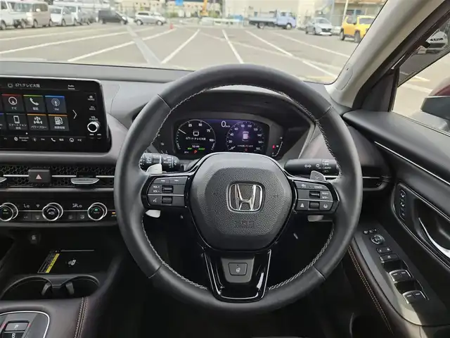 ホンダ ＺＲ－Ｖ ハイブリッド e:HEV Z 長崎県 2022(令4)年 1.4万km 赤Ｍ 純正9型ナビ/フルセグTV/ハンズフリーパワーバックドア/マルチビューカメラシステム/ビルトインETC2.0/ドライブレコーダー/渋滞追従機能付アダプティブクルーズコントロール/ソナーセンサー/ホンダセンシング/・衝突軽減ブレーキ/・誤発進抑制機能(前後)/・近距離衝突軽減ブレーキ/・歩行者事故低減ステアリング/・車線維持支援システム/・トラフィックジャムアシスト/・先行車発進お知らせ機能/・標識認識機能/・オートハイビーム/・ブラインドスポットインフォメーション/・後退出庫サポート/LEDヘッドランプ(オートレベリング機構)/本革巻きステアリング/ステアリングヒーター/パドルシフト/革シート/前席パワーシート/シートヒーター/運転席ドライビングポジションシステム/純正18インチアルミホイール/スマートキーシステム/BOSEプレミアムサウンドシステム/禁煙車
