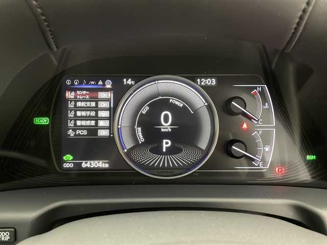 レクサス ＥＳ 300h バージョンL 長野県 2018(平30)年 6.5万km ソニッククォーツ サンルーフ/純正大型ナビ/（フルセグ/Bluetooth/CD/DVD）/全方位モニター/衝突軽減ブレーキ/レーンキープアシスト/レーダークルーズコントロール/前後コーナーセンサー/ブラインドスポットモニター/パーキングサポートアラート/電動リアゲート/ビルトインETC2.0/デジタルインナーミラー/ステアリングヒーター/社外レーダー（Z190R)/前方ドラレコ/D席、N席メモリ付きパワーシート/パドルシフト/革巻きステアリング/電動後席サンシェード/ナノイーエアコン/LEDヘッドライト/スマートキー