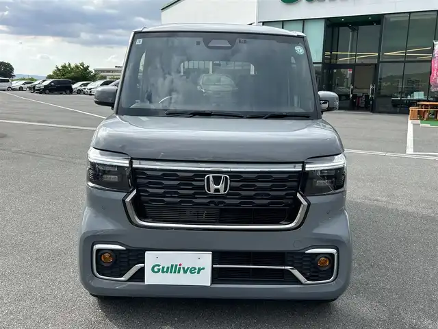 ホンダ Ｎ ＢＯＸ カスタム ターボ コーディネートS 奈良県 2024(令6)年 0.3万km グレー 純正ナビ　/フルセグ　/ＤＶＤ　/Bluetooth　/USB入力端子/AppleCarPlay/AndroidAuto/全方位カメラ/ETC　/前後ドライブレコーダー　/追従型クルーズコントロール　/レザーシート　/前席シートヒーター　/両側パワースライドドア　/純正フロアマット＆純正ラバーマット/純正アルミホイール/前後コーナーセンサー/衝突被害軽減ブレーキ/横滑り防止装置/車線逸脱警報/オートLEDライト/オートハイビーム/保証書/取扱説明書/W+サイド+カーテンエアバッグ