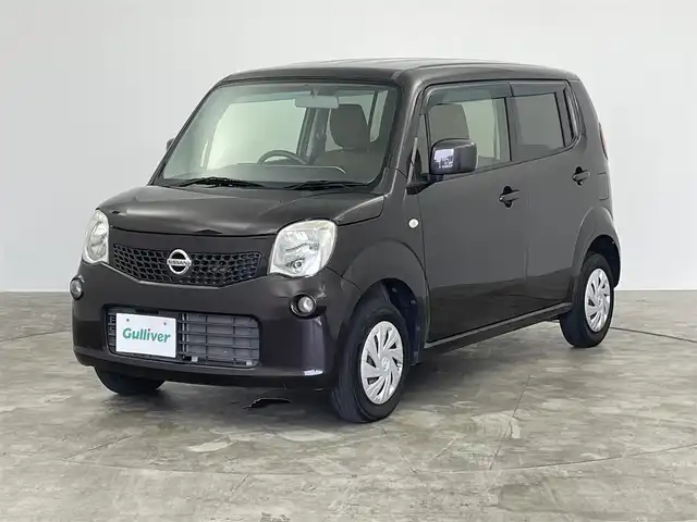 日産 モコ S 群馬県 2015(平27)年 5.3万km アーバンブラウン 社外７型ナビ　ワンセグ　ＣＤ　ＵＳＢ　バックカメラ　アイドリングストップ　ＥＴＣ　ヘッドライト　ドアバイザー　電格ミラー　サイドバイザー　プッシュスタート　スマートキー　スペアキー
