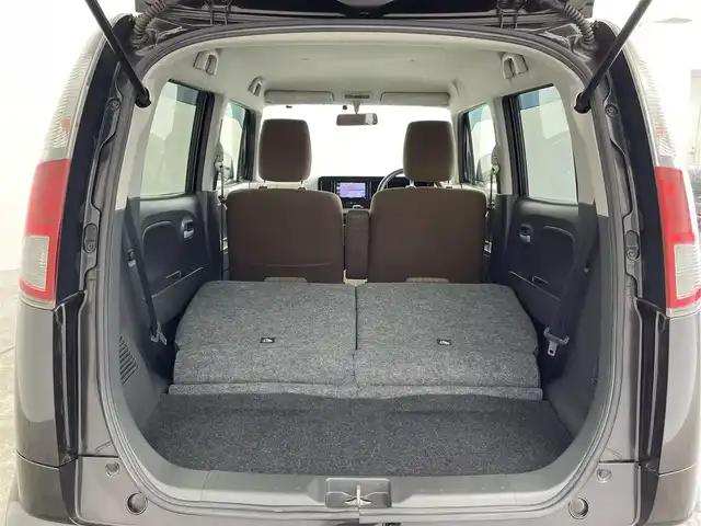 日産 モコ S 群馬県 2015(平27)年 5.3万km アーバンブラウン 社外７型ナビ　ワンセグ　ＣＤ　ＵＳＢ　バックカメラ　アイドリングストップ　ＥＴＣ　ヘッドライト　ドアバイザー　電格ミラー　サイドバイザー　プッシュスタート　スマートキー　スペアキー