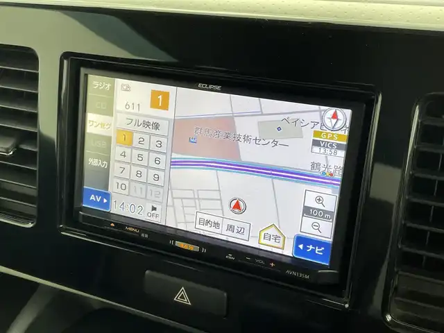 日産 モコ S 群馬県 2015(平27)年 5.3万km アーバンブラウン 社外７型ナビ　ワンセグ　ＣＤ　ＵＳＢ　バックカメラ　アイドリングストップ　ＥＴＣ　ヘッドライト　ドアバイザー　電格ミラー　サイドバイザー　プッシュスタート　スマートキー　スペアキー