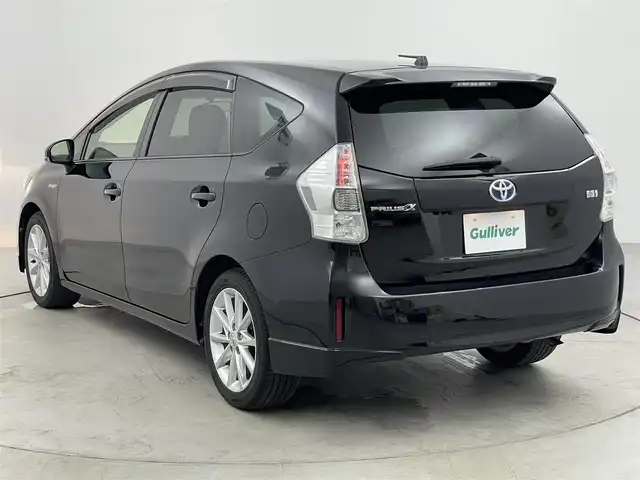 トヨタ プリウス α S ツーリングセレクション 愛知県 2013(平25)年 7.7万km ブラック ALPINE BIG8インチナビ/Bluetooth/バックカメラ/フルセグTV/横滑り防止装置/オートライト/フォグランプ/ヘッドライトウォッシャー/ビルトインETC/トラクションコントロール/純正AW/純正フロアマット/プッシュスタート/スマートキー/スペアキー
