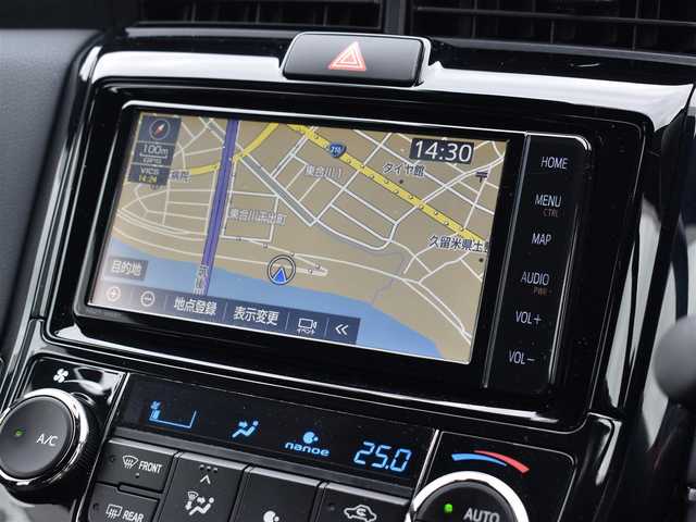 トヨタ カローラ フィールダー ハイブリッドG ダブルバイビー 大阪府 2019(令1)年 2.5万km ブラッキッシュアゲハガラスフレーク ワンオーナー/純正メモリナビ/フルセグTV・BT・CD・DVD・FM・AM/バックカメラ/ビルトインETC/トヨタセーフティセンス/・プリクラッシュセーフティ/・レーンディパーチャーアラート/・オートマチックハイビーム/・先行車発進お知らせ/クリアランスソナー/クルーズコントロール/純正LEDヘッドライト/革巻きステアリング/ハーフレザーシート/保証書・取説・スペアキー