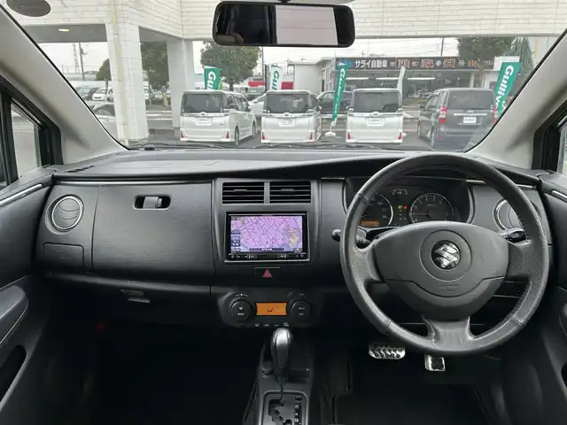 スズキ セルボ TX 埼玉県 2009(平21)年 7.3万km ブルーイッシュブラックパール3 社外ナビ/　(CD/DVD/USB/AUX/iPod/FM/AM)/ワンセグテレビ/ハロゲンヘッドライト/純正フロアマット/ドアバイザー/盗難防止装置/スマートキー/純正14インチアルミホイール