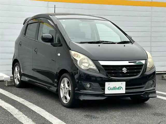 スズキ セルボ TX 埼玉県 2009(平21)年 7.3万km ブルーイッシュブラックパール3 社外ナビ/　(CD/DVD/USB/AUX/iPod/FM/AM)/ワンセグテレビ/ハロゲンヘッドライト/純正フロアマット/ドアバイザー/盗難防止装置/スマートキー/純正14インチアルミホイール