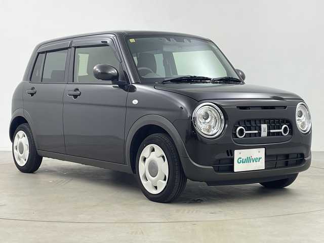 スズキ ラパン ＬＣ L 鹿児島県 2023(令5)年 1.3万km アーバンブラウンパールメタリック 純正ディスプレイオーディオ　/セーフティサポート　/バックカメラ　/社外ＥＴＣ　/革巻きステアリング　/ステアリングリモコン　/レーンキープアシスト　/ベンチシート/ハーフレザーシート　/ＬＥＤヘッドライト　/コーナーセンサー　/アイドリングストップ/衝突軽減ブレーキ