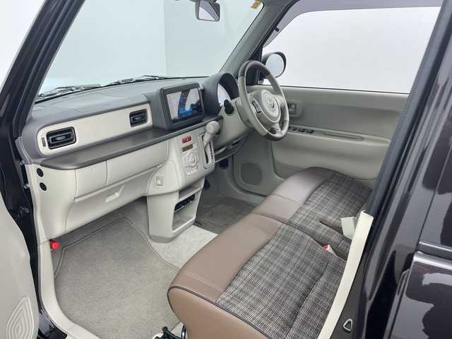 スズキ ラパン ＬＣ L 鹿児島県 2023(令5)年 1.3万km アーバンブラウンパールメタリック 純正ディスプレイオーディオ　/セーフティサポート　/バックカメラ　/社外ＥＴＣ　/革巻きステアリング　/ステアリングリモコン　/レーンキープアシスト　/ベンチシート/ハーフレザーシート　/ＬＥＤヘッドライト　/コーナーセンサー　/アイドリングストップ/衝突軽減ブレーキ