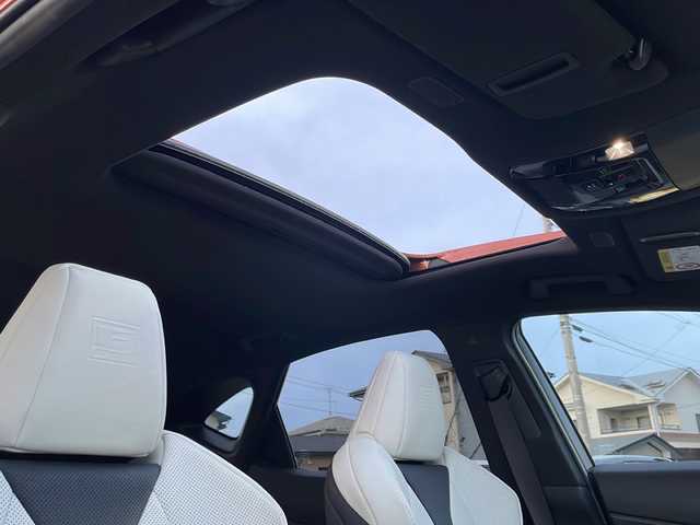 レクサス ＮＸ 450h+ Fスポーツ 岩手県 2021(令3)年 2.5万km ブレージングカーネリアンコントラストレイヤリング サンルーフ　ヘッドアップディスプレイ　レクサスチームメイト　１４型ナビ　全周囲カメラ　ＣＤ／ＤＶＤ再生　デジタルインナーミラー　ＡＣ１００Ｖコンセント　ＥＴＣ　純正２０インチＡＷ　ステアヒーター