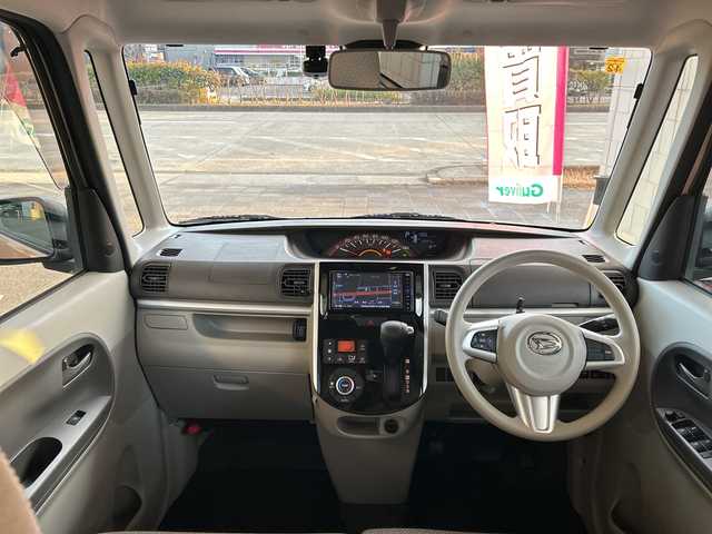 ダイハツ タント X LTD SA Ⅲ 愛知県 2018(平30)年 1.3万km ライトローズマイカメタリックⅡ 純正メモリナビ/フルセグTV・CD・DVD・Bluetooth・SD/パノラマビューモニター/両側パワースライドドア/衝突軽減ブレーキ/運転席シートヒーター/オートライト/ＬＥＤヘッドライト/コーナーセンサー/社外前方ドライブレコーダー/オートハイビーム/ステアリングスイッチ/純正フロアマット/純正ドアバイザー/スマートキー/プッシュスタート/保証書/取扱説明書