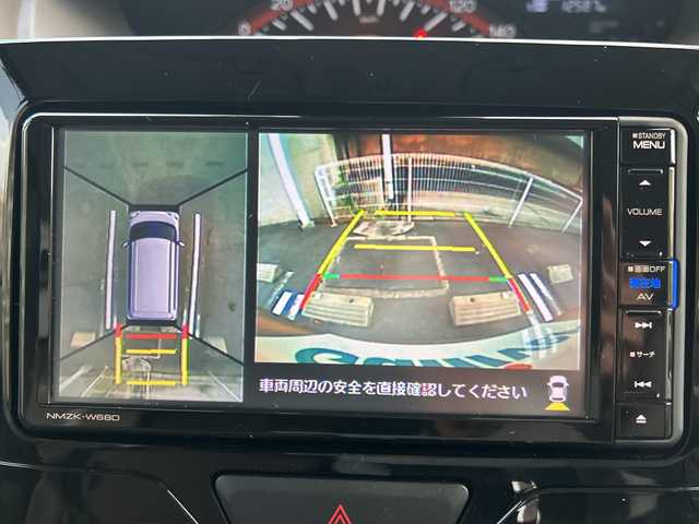 ダイハツ タント X LTD SA Ⅲ 愛知県 2018(平30)年 1.3万km ライトローズマイカメタリックⅡ 純正メモリナビ/フルセグTV・CD・DVD・Bluetooth・SD/パノラマビューモニター/両側パワースライドドア/衝突軽減ブレーキ/運転席シートヒーター/オートライト/ＬＥＤヘッドライト/コーナーセンサー/社外前方ドライブレコーダー/オートハイビーム/ステアリングスイッチ/純正フロアマット/純正ドアバイザー/スマートキー/プッシュスタート/保証書/取扱説明書