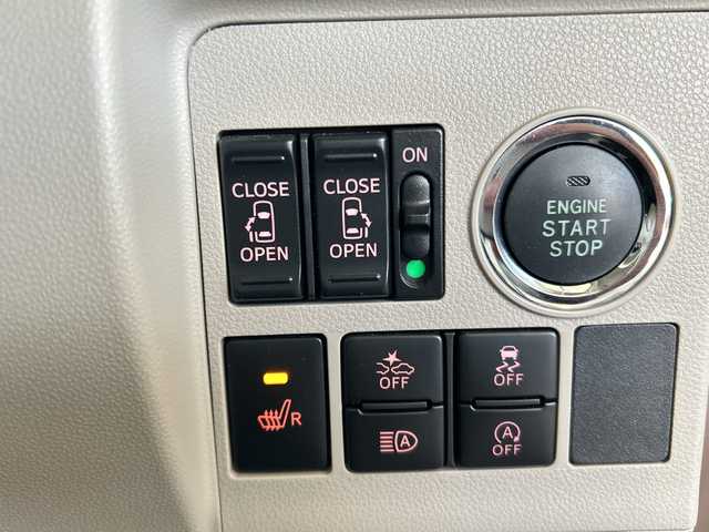 ダイハツ タント X LTD SA Ⅲ 愛知県 2018(平30)年 1.3万km ライトローズマイカメタリックⅡ 純正メモリナビ/フルセグTV・CD・DVD・Bluetooth・SD/パノラマビューモニター/両側パワースライドドア/衝突軽減ブレーキ/運転席シートヒーター/オートライト/ＬＥＤヘッドライト/コーナーセンサー/社外前方ドライブレコーダー/オートハイビーム/ステアリングスイッチ/純正フロアマット/純正ドアバイザー/スマートキー/プッシュスタート/保証書/取扱説明書