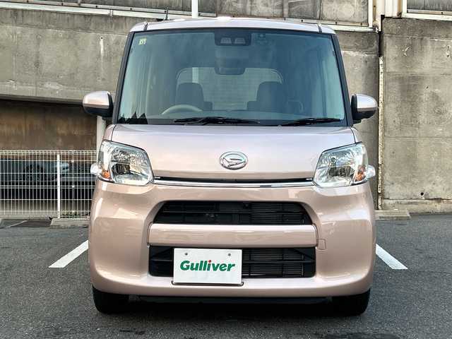 ダイハツ タント X LTD SA Ⅲ 愛知県 2018(平30)年 1.3万km ライトローズマイカメタリックⅡ 純正メモリナビ/フルセグTV・CD・DVD・Bluetooth・SD/パノラマビューモニター/両側パワースライドドア/衝突軽減ブレーキ/運転席シートヒーター/オートライト/ＬＥＤヘッドライト/コーナーセンサー/社外前方ドライブレコーダー/オートハイビーム/ステアリングスイッチ/純正フロアマット/純正ドアバイザー/スマートキー/プッシュスタート/保証書/取扱説明書