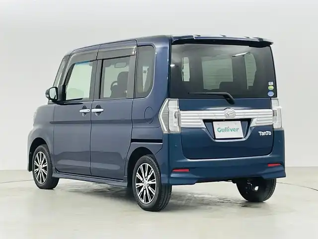 ダイハツ タント カスタム X トップED SA Ⅲ 福島県 2019(平31)年 4.5万km レーザーブルークリスタルシャイン スマートアシスト　/・衝突軽減システム/・オートマチックハイビーム/純正ＳＤナビゲーション/【AM/FM/DVD/CD/Bluetooth/フルセグ】　/型番:NSZN-W69D/全方位カメラ　/両側パワースライドドア　/オートハイビーム　/ドライブレコーダー　/ハーフレザーシート　/シートヒーター　/プッシュスタート　/・スマートキー　/ＬＥＤライト/・フォグライト/ステアリングスイッチ/純正フロアマット/ドアバイザー