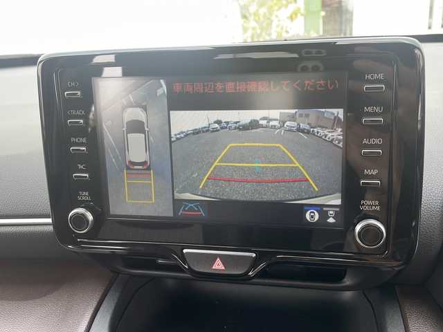 トヨタ ヤリスクロス ハイブリッド Z 千葉県 2021(令3)年 3.4万km ブラックマイカ/ベージュ 2トーン ４ＷＤ　ディスプレイオーディオ　全方位カメラ　２．０ＥＴＣ シートヒーター パワーシート BSM LDA AHB PCS USB BT 電動リアドア レーダークルーズ LED オートライト FRソナー