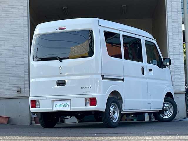 スズキ エブリイ PA 大分県 2025(令7)年 0.1万km未満 白 登録済み未使用車/パワーステアリング