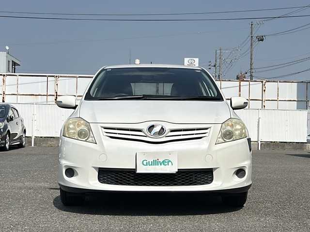 トヨタ オーリス 150X 岐阜県 2010(平22)年 11.7万km ホワイトパールクリスタルシャイン ディーラーオプションナビNSDN-W59/ワンセグAM、FM/プッシュスタート/社外フロアマット/バックカメラ/ETC