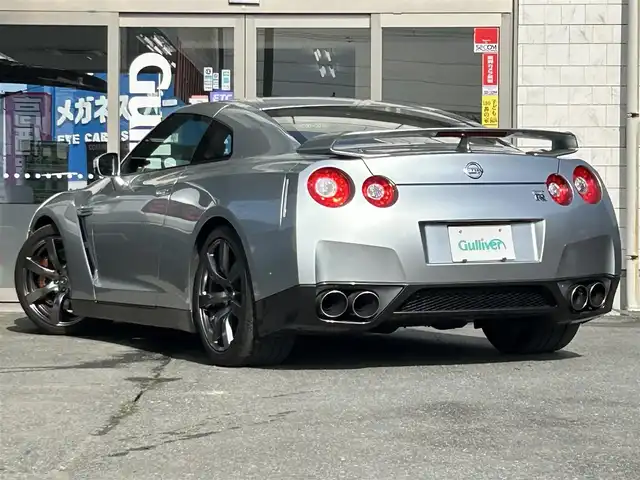 日産 ＧＴ－Ｒ 岩手県 2008(平20)年 5.1万km アルティメイトメタルシルバー 純正ナビ　/ハーフレザーシート白　/クルーズコントロール　/地デジＴＶ　/プッシュスタート /スマートキー　/スペアキー　/ビルトインETC/保証書　取説