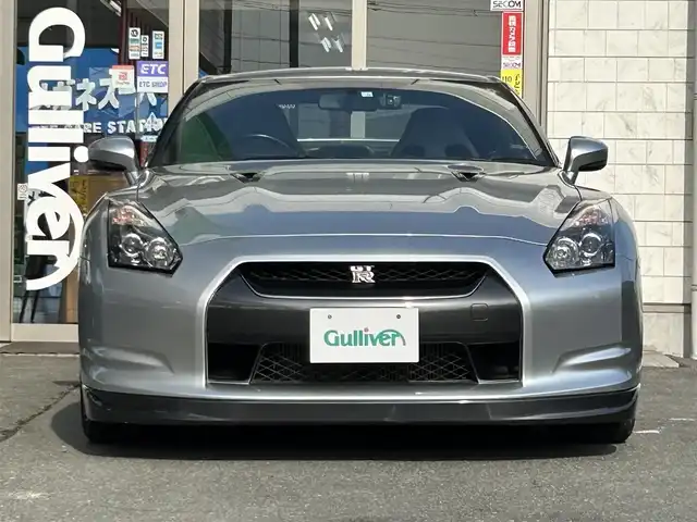 日産 ＧＴ－Ｒ 岩手県 2008(平20)年 5.1万km アルティメイトメタルシルバー 純正ナビ　/ハーフレザーシート白　/クルーズコントロール　/地デジＴＶ　/プッシュスタート /スマートキー　/スペアキー　/ビルトインETC/保証書　取説