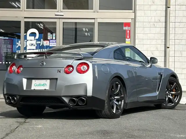 日産 ＧＴ－Ｒ 岩手県 2008(平20)年 5.1万km アルティメイトメタルシルバー 純正ナビ　/ハーフレザーシート白　/クルーズコントロール　/地デジＴＶ　/プッシュスタート /スマートキー　/スペアキー　/ビルトインETC/保証書　取説