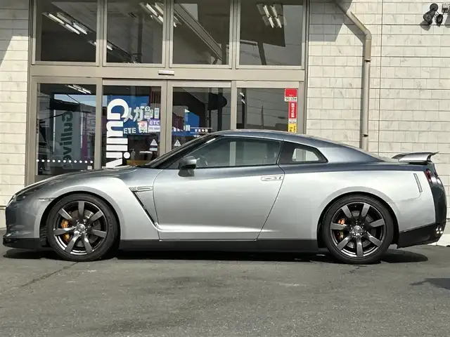 日産 ＧＴ－Ｒ 岩手県 2008(平20)年 5.1万km アルティメイトメタルシルバー 純正ナビ　/ハーフレザーシート白　/クルーズコントロール　/地デジＴＶ　/プッシュスタート /スマートキー　/スペアキー　/ビルトインETC/保証書　取説