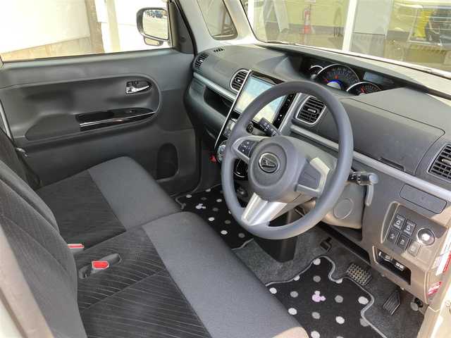 ダイハツ タント カスタム X SA 山口県 2014(平26)年 10.6万km パールホワイトⅢ 新車ワンオーナー/純正SDナビ＆フルセグTV/＆バックカメラ＆後席モニター/純正フロアマット/純正ドアバイザー/純正LEDヘッドライト/純正フォグランプ/純正14インチアルミ/両側パワースライド/エンジンプッシュスタート/スマートキー