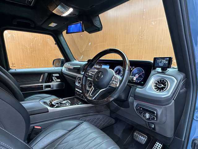 メルセデス・ベンツ ゲレンデヴァーゲン Ｇ４００ｄ AMGライン 千葉県 2021(令3)年 4.1万km 青 特別仕様車マヌファクトゥーアエディション　/ラグジュアリーＰＫＧ　/ＡＭＧライン　/ＳＲ　/黒革　/Ｂｕｒｍｅｓｔｅｒ　/ＡＣＣ　/アダプティブダンピング　/シートＨプラス　/ベンチレーター　/リラクゼーション機能