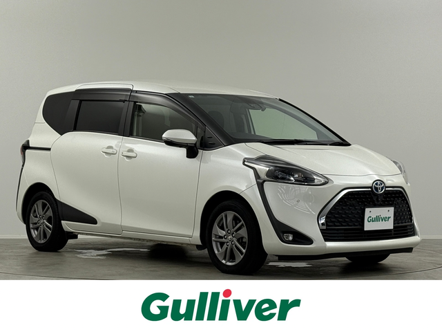 トヨタ シエンタ ハイブリッド G クエロ 埼玉県 2021(令3)年 4.9万km ホワイトパールクリスタルシャイン 純正9型ナビ　全方位　LEDヘッドライト　シートヒーター　両側電動　CD　DVD　BT　フルセグ　クルーズコントロール　レーンキープアシスト　衝突被害軽減　ETC　ドライブレコーダー
