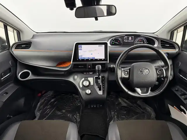 トヨタ シエンタ ハイブリッド G クエロ 埼玉県 2021(令3)年 4.9万km ホワイトパールクリスタルシャイン 純正9型ナビ　全方位　LEDヘッドライト　シートヒーター　両側電動　CD　DVD　BT　フルセグ　クルーズコントロール　レーンキープアシスト　衝突被害軽減　ETC　ドライブレコーダー