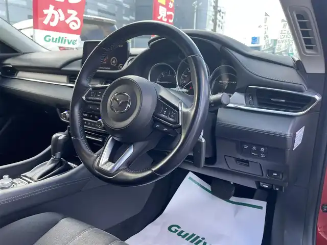 マツダ アテンザ セダン XD プロアクティブ 千葉県 2018(平30)年 4.2万km ソウルレッドクリスタルM 衝突軽減ブレーキ/レーンキープアシスト/純正マツダコネクトSDナビ/・CD/DVD/Bluetooth/フルセグ/360°カメラ/レーダークルーズコントロール/ブラインドスポットモニター/スマートキー/前後コーナーセンサー/ヘッドアップディスプレイ/パドルシフト/純正LEDヘッドライト/ブレーキオートホールド/純正17インチアルミホイール/ETC/本革巻きステアリング/ドアバイザー/サイド＆カーテンエアバッグ/新車時保証書＆取扱説明書
