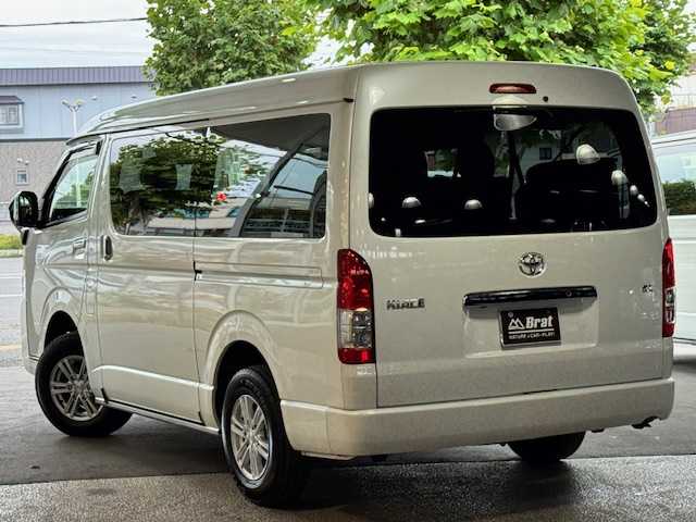 トヨタ ハイエース GL ロング 道北・旭川 2021(令3)年 0.7万km ホワイトパールクリスタルシャイン フルセグテレビ/片側パワースライドドア/ETC/ドアバイザー/フロントカメラ/サイドカメラ/バックカメラ/全方位カメラ/フロントフォグランプ/リアフォグランプ/社外アルミホイール/ミラーヒーター/寒冷地仕様車
