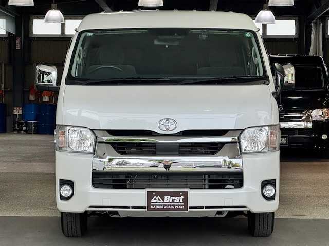 トヨタ ハイエース GL ロング 道北・旭川 2021(令3)年 0.7万km ホワイトパールクリスタルシャイン フルセグテレビ/片側パワースライドドア/ETC/ドアバイザー/フロントカメラ/サイドカメラ/バックカメラ/全方位カメラ/フロントフォグランプ/リアフォグランプ/社外アルミホイール/ミラーヒーター/寒冷地仕様車
