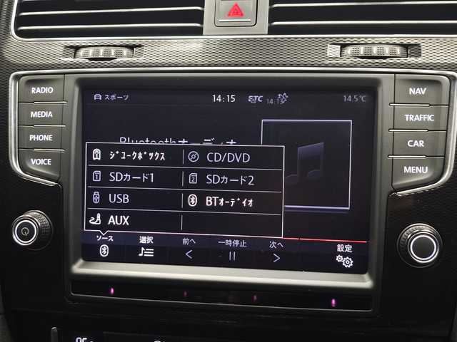 フォルクスワーゲン ゴルフ ＧＴＩ パフォーマンス 群馬県 2014(平26)年 6.3万km カーボンスティールグレーM ワンオーナー/ACC/プリクラッシュセーフティ/レーンキープアシスト/純正ナビ/バックカメラ/フルセグTV/純正19インチAW/スマートキー/アイドリングストップ/Bluetooth/フロアマット