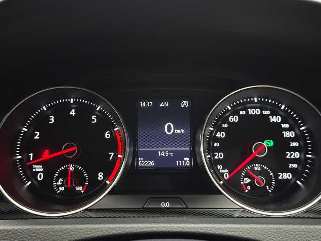 フォルクスワーゲン ゴルフ ＧＴＩ パフォーマンス 群馬県 2014(平26)年 6.3万km カーボンスティールグレーM ワンオーナー/ACC/プリクラッシュセーフティ/レーンキープアシスト/純正ナビ/バックカメラ/フルセグTV/純正19インチAW/スマートキー/アイドリングストップ/Bluetooth/フロアマット