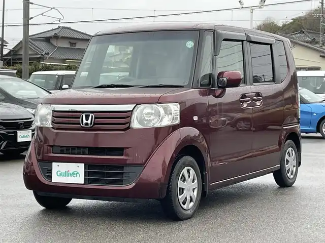 ホンダ Ｎ ＢＯＸ G Lパッケージ 宮崎県 2012(平24)年 7万km プレミアムディープロッソパール 〇純正ナビ/〇フルセグTV/〇バックカメラ/〇パワースライドドア（片側）/〇ETC/〇アイドリングストップ/〇スマートキーシステム/〇禁煙車