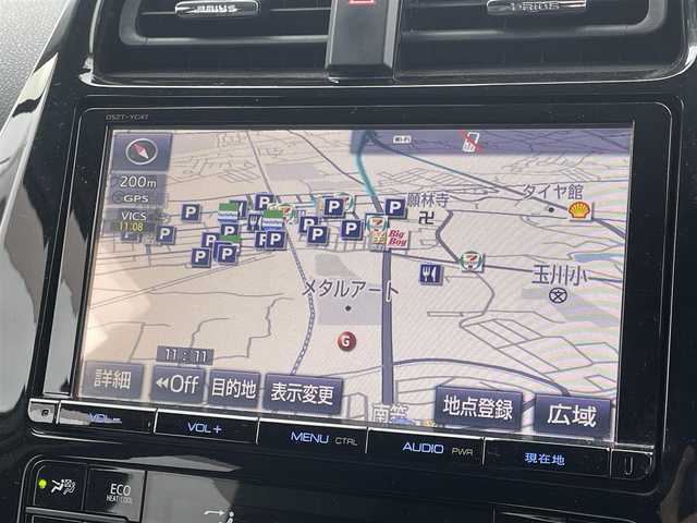 トヨタ プリウス A ツーリングセレクション 滋賀県 2016(平28)年 5.1万km アティチュードブラックマイカ 禁煙車/純正９型ナビ/CD/DVD/USB/Bluetooth／フルセグTV/BSM/クルーズコントロール/シートヒーター/コーナーセンサー/ドライブレコーダー/ETC/HUD/バックカメラ/オートハイビーム/モデリスタエアロ/モデリスタアルミ