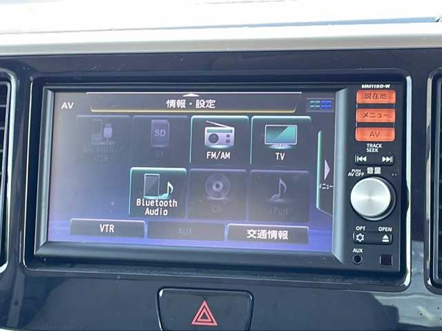 日産 デイズ ルークス X 山口県 2016(平28)年 4.3万km アゼリアピンク 純正SDナビ【MM115D-W】/Bluetooth /フルセグTV/片側パワースライドドア/全方位カメラ/ベンチシート/後席用エアコン/スマートキー/プッシュスタート/スペアキー1本/衝突軽減システム
