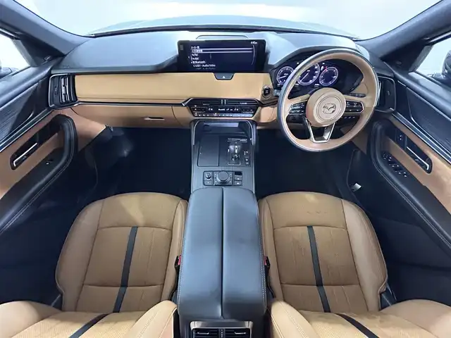 マツダ ＣＸ－６０ XD HV プレミアムスポーツ 佐賀県 2023(令5)年 0.8万km 黒 ４ＷＤ/純正１２．３インチナビ/サンルーフ/ＢＯＳＥプレミアムサウンド/全席シートヒーター/運転席・助手席シートクーラー/ハンドルヒーター/全方位カメラ/衝突被害軽減システム/コーナーセンサー/前後ドライブレコーダー　/追従型クルーズコントロール/レーンキープアシスト/ヘッドアップディスプレイ/電動リアゲート/オートマチックハイビーム/LEDヘッドライト/アップルカープレイ・アンドロイドオート/純正アルミホイール/シートメモリ/SOSコールボタン