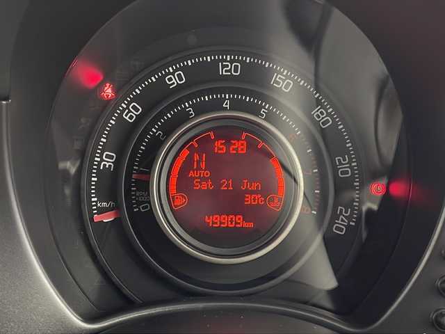 アバルト ５９５ ツーリズモ 静岡県 2014(平26)年 5万km グレー 社外ナビ/バックカメラ/フルセグテレビ/Bluetooth/社外給油口カバー/コーナーセンサー/パドルシフト/ETC/純正アルミ/ステアリングスイッチ/革巻きステアリング