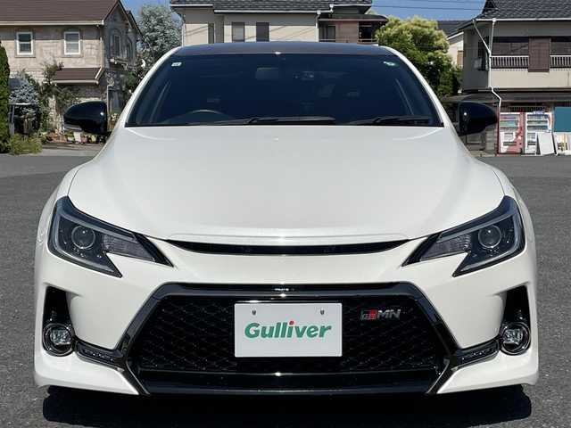 トヨタ マークＸ GRMN 千葉県 2019(令1)年 1.8万km ホワイトパールクリスタルシャイン 350台限定車/フルオリジナル車両/OPカーボンルーフ/専用BBS19インチAW/専用ブレーキ/専用スポーツシート/専用サスショック/HIDヘッドライト/LEDフォグライト/LEDビーム/ビルトインETC/専用SDナビ/フルセグTV/バックカメラ/保証書/取扱説明書/スペアキー