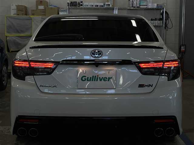 トヨタ マークＸ GRMN 千葉県 2019(令1)年 1.8万km ホワイトパールクリスタルシャイン 350台限定車/フルオリジナル車両/OPカーボンルーフ/専用BBS19インチAW/専用ブレーキ/専用スポーツシート/専用サスショック/HIDヘッドライト/LEDフォグライト/LEDビーム/ビルトインETC/専用SDナビ/フルセグTV/バックカメラ/保証書/取扱説明書/スペアキー