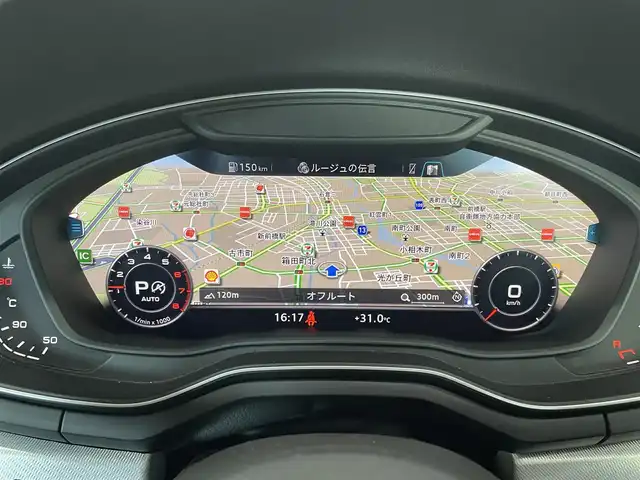 アウディ Ａ５ SB 40TFSIスポーツ 群馬県 2019(平31)年 4.3万km フローレットシルバーM マトリクスLEDヘッドライトパッケージ/バーチャルコックピット/全方位カメラ/前席シートヒーター/パワーシート/ACC/18インチAW/コーナーセンサー/純正ナビ/スマートキー/ETC2.0/電動リヤゲート