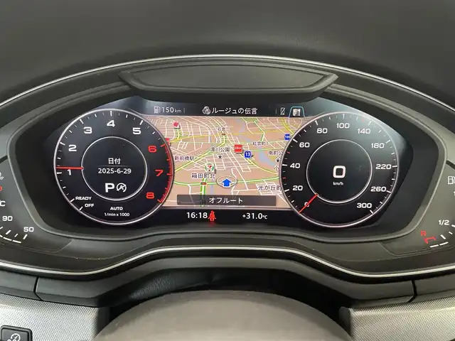 アウディ Ａ５ SB 40TFSIスポーツ 群馬県 2019(平31)年 4.3万km フローレットシルバーM マトリクスLEDヘッドライトパッケージ/バーチャルコックピット/全方位カメラ/前席シートヒーター/パワーシート/ACC/18インチAW/コーナーセンサー/純正ナビ/スマートキー/ETC2.0/電動リヤゲート