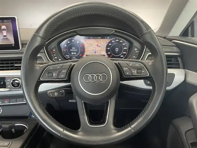 アウディ Ａ５ SB 40TFSIスポーツ 群馬県 2019(平31)年 4.3万km フローレットシルバーM マトリクスLEDヘッドライトパッケージ/バーチャルコックピット/全方位カメラ/前席シートヒーター/パワーシート/ACC/18インチAW/コーナーセンサー/純正ナビ/スマートキー/ETC2.0/電動リヤゲート