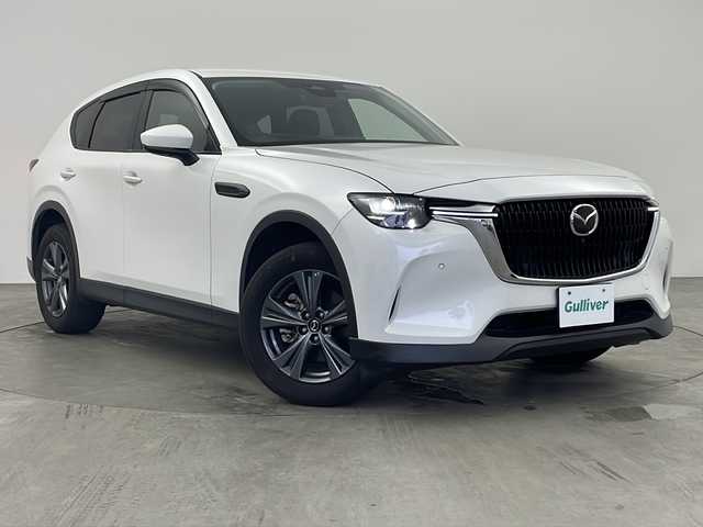 マツダ ＣＸ－６０ XD Sパッケージ 兵庫県 2023(令5)年 4.6万km ロジウムホワイトプレミアムメタリック ・純正ナビ/BT/USB/HDMI/TV/・４WD/・衝突軽減システム/・横滑り防止装置/・レーンキープアシスト/・アラウンドビューモニター/・レーダークルーズコントロール/・アイドリングストップ/・ダウンヒルアシストコントロール/・BSM/・オートホールド/・電動パーキングブレーキ/・パドルシフト/・LEDオートライト/・オートマチックハイビーム/・シートヒーター（運転席＋助手席）/・パワーシート（運転席）/・メモリーシート（運転席）/・ステアリングヒーター/・ビルトインETC/・前後ドライブレコーダー/・純正１８インチアルミホイール/・純正フロアマット/・AACエアコン/・スマートキー/・スペアキー/・プッシュスタート/・ドアバイザー/・W＋サイドエアバッグ