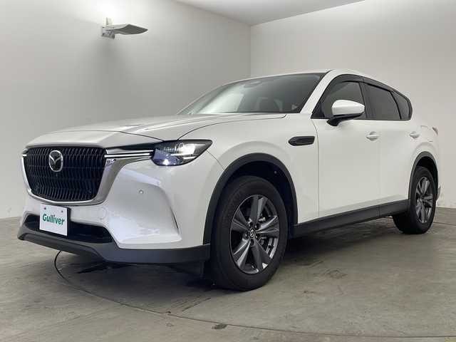 マツダ ＣＸ－６０ XD Sパッケージ 兵庫県 2023(令5)年 4.6万km ロジウムホワイトプレミアムメタリック ・純正ナビ/BT/USB/HDMI/TV/・４WD/・衝突軽減システム/・横滑り防止装置/・レーンキープアシスト/・アラウンドビューモニター/・レーダークルーズコントロール/・アイドリングストップ/・ダウンヒルアシストコントロール/・BSM/・オートホールド/・電動パーキングブレーキ/・パドルシフト/・LEDオートライト/・オートマチックハイビーム/・シートヒーター（運転席＋助手席）/・パワーシート（運転席）/・メモリーシート（運転席）/・ステアリングヒーター/・ビルトインETC/・前後ドライブレコーダー/・純正１８インチアルミホイール/・純正フロアマット/・AACエアコン/・スマートキー/・スペアキー/・プッシュスタート/・ドアバイザー/・W＋サイドエアバッグ