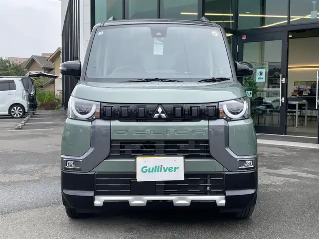 三菱 デリカミニ T プレミアム 東京都 2025(令7)年 0.1千km 緑Ⅱ 届出済未使用車/純正9インチディスプレイオーディオ/アラウンドビューモニター/マイパイロット/デジタルインナーミラー/両側パワースライドドア/アダプティブクルーズコントロール/ハーフレザーシート/シートヒーター/ステアリングヒーター/パドルシフト/アイドリングストップ/LEDヘッドライト/e-Assist/衝突軽減ブレーキ/レーンキープアシスト/オートマチックハイビーム/コーナーセンサー