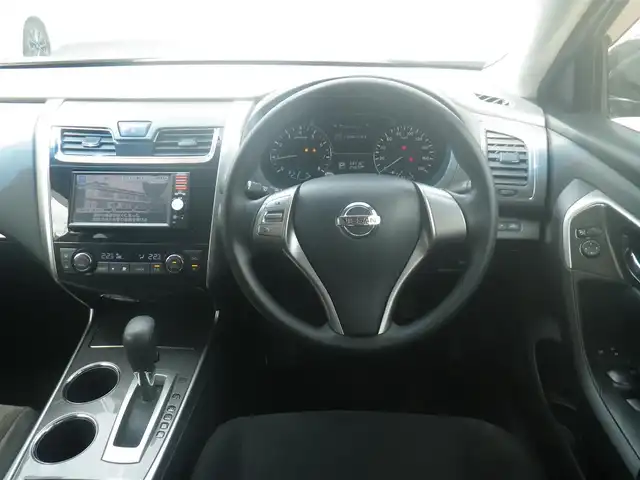 日産 ティアナ XE 神奈川県 2014(平26)年 3.4万km ダークメタルグレー 登録時33416km/純正SDナビ　フルセグTV/（SD/USB/CD）/バックカメラ/前後ドライブレコーダー（ユピテル）/ビルトインETC/純正16インチAW/オートライト/純正フロアマット/純正サイドバイザー/インテリキーx2/取説書