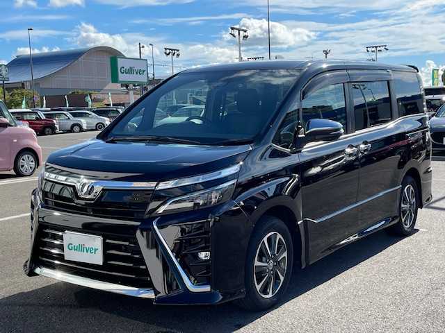 トヨタ ヴォクシー ZS 煌Ⅱ 長崎県 2019(令1)年 7.6万km ブラック 純正SDナビ/CD/DVD/BT/USB/フルセグTV/バックカメラ/両側パワースライドドア/トヨタセーフティセンス/レーンキープアシスト/ステアリングスイッチ/クルーズコントロール/デジタルインナーミラー/オートマチックハイビーム/ビルトインETC